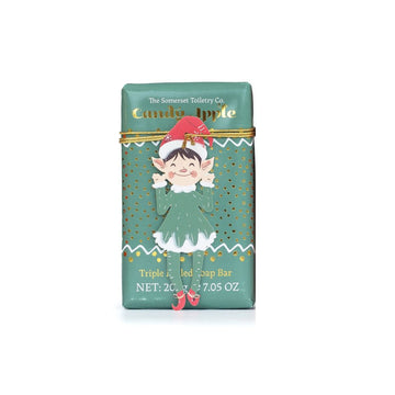 Santas Little Helper Soap 200g/Green Elf/Candy Apple - RUTHERFORD & Co