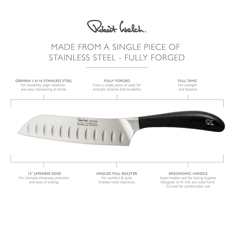 Santoku Knife 17cm - RUTHERFORD & Co