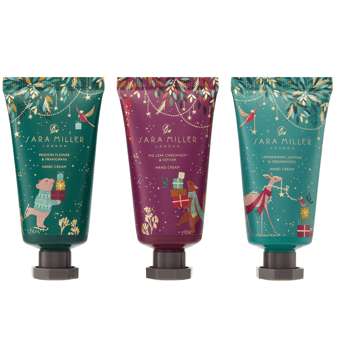 Sara Miller Woodland Tales 2.0 Hand Cream Trio - RUTHERFORD & Co