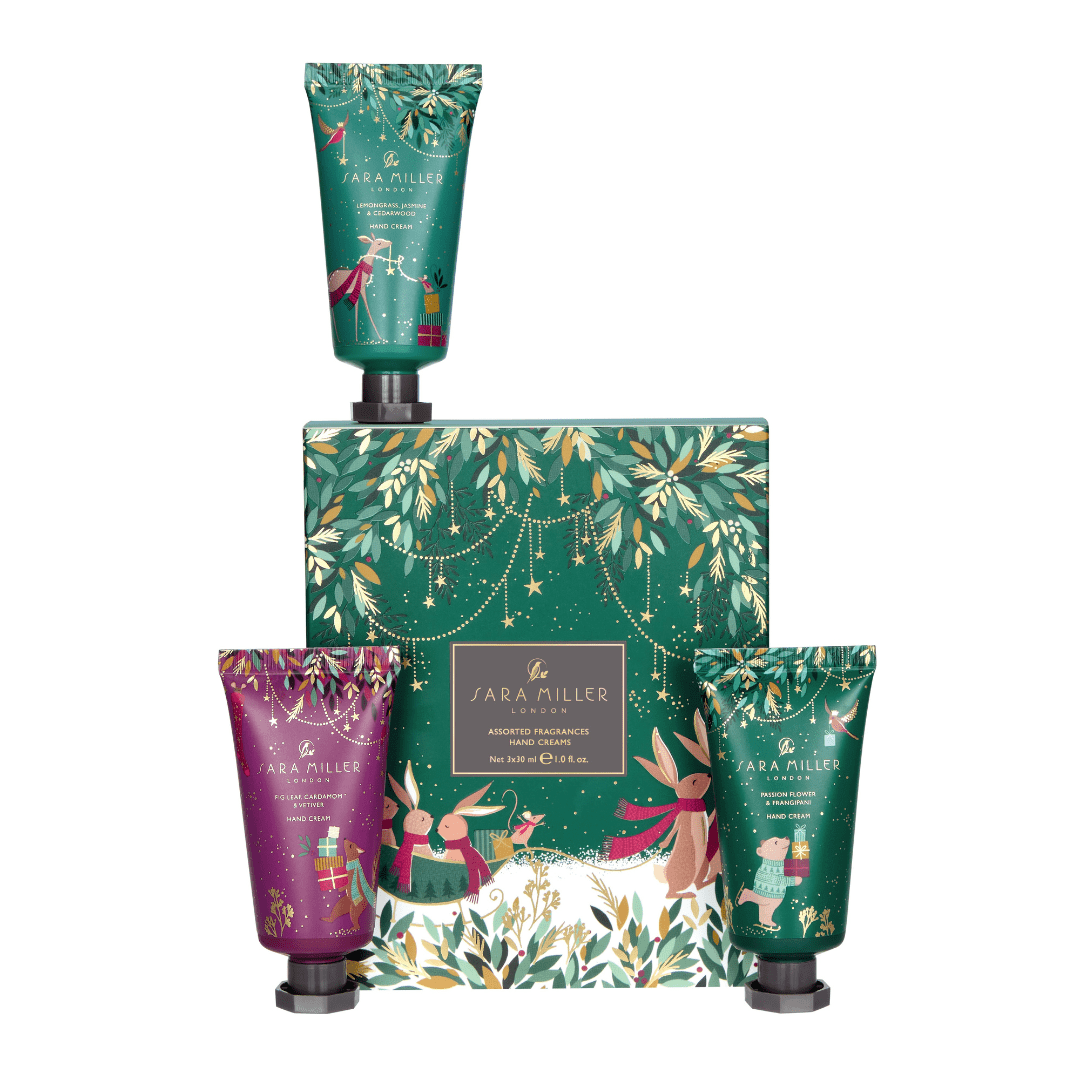 Sara Miller Woodland Tales 2.0 Hand Cream Trio - RUTHERFORD & Co