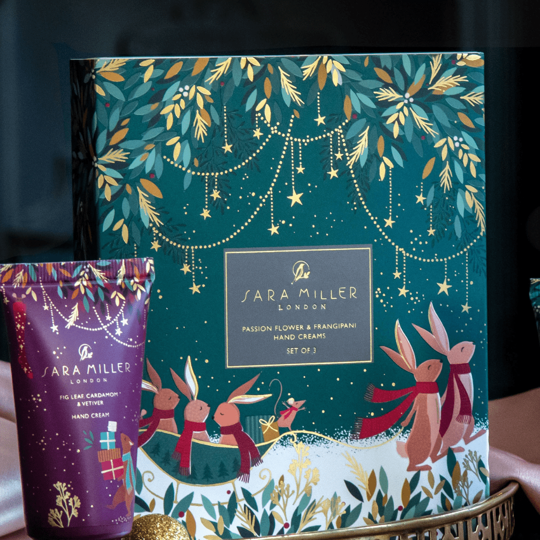 Sara Miller Woodland Tales 2.0 Hand Cream Trio - RUTHERFORD & Co