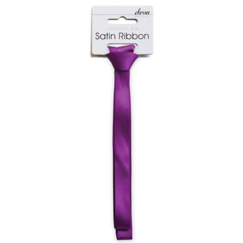 Satin Ribbon (Essential) - Purple - RUTHERFORD & Co
