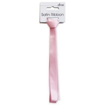 Satin Ribbon (Essential) - Soft Pink - RUTHERFORD & Co