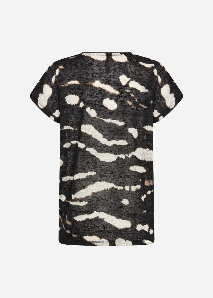 SC-ARETHA 47 T-shirt Black - RUTHERFORD & Co