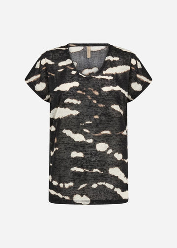 SC-ARETHA 47 T-shirt Black - RUTHERFORD & Co