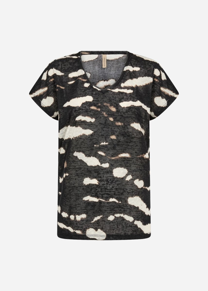 SC-ARETHA 47 T-shirt Black - RUTHERFORD & Co