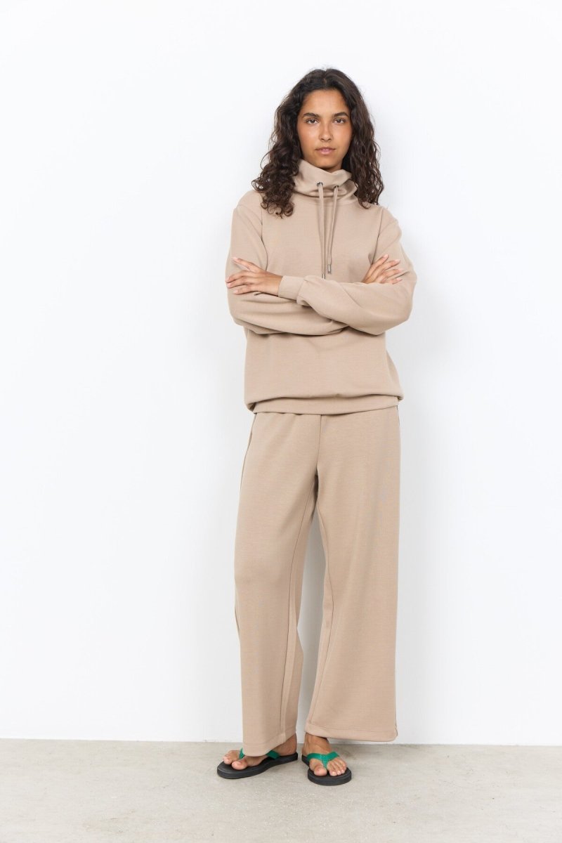 SC-BANU 125 Sweatshirt Sand - RUTHERFORD & Co