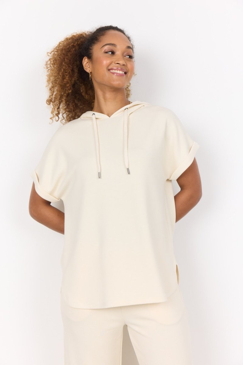 SC - BANU 143 Sweatshirt Cream - RUTHERFORD & Co