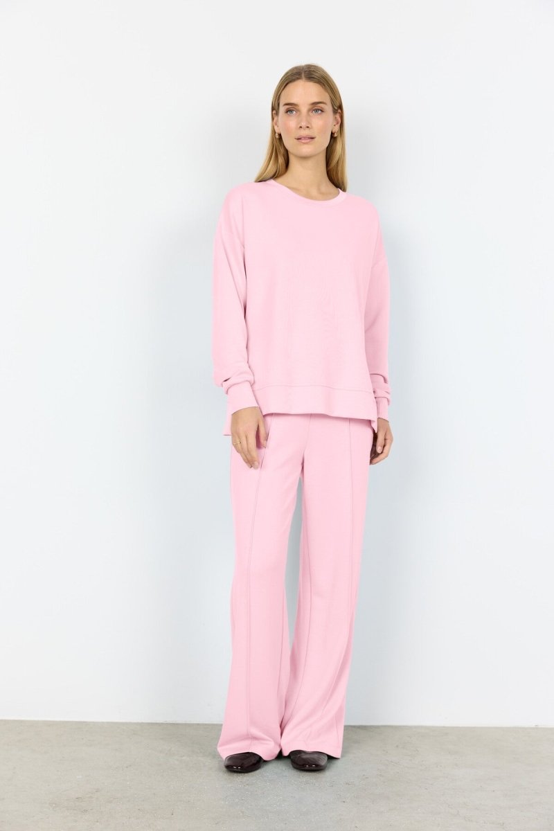 SC - BANU 164 Sweatshirt Light Pink - RUTHERFORD & Co