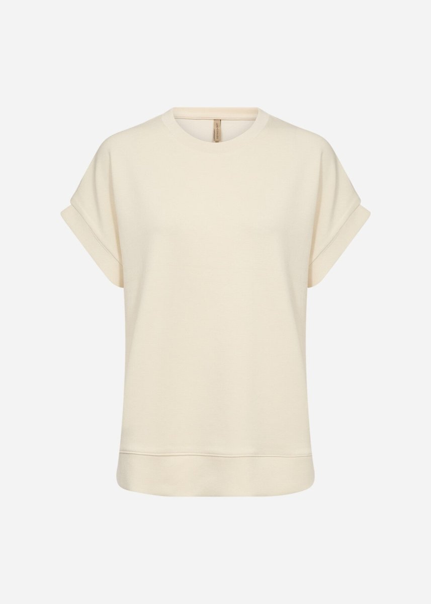 SC-BANU 245 T-shirt Cream - RUTHERFORD & Co