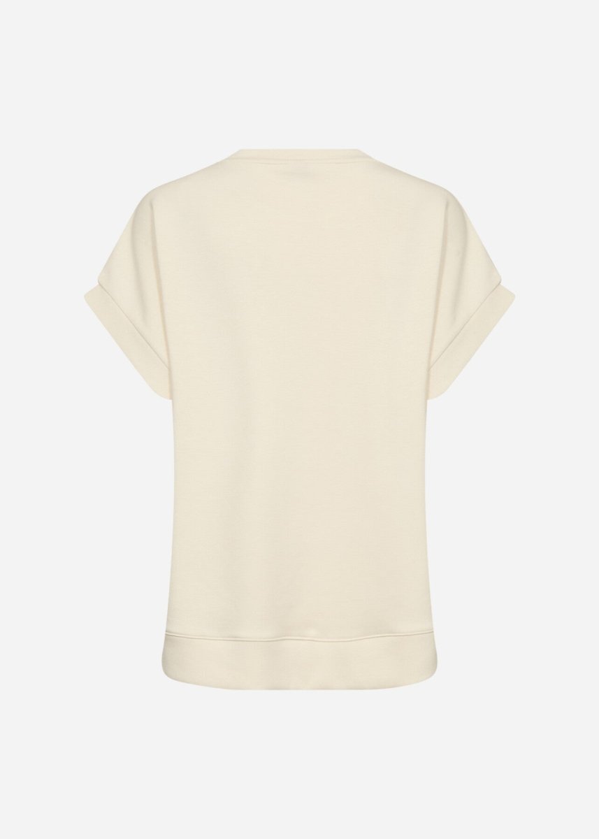 SC-BANU 245 T-shirt Cream - RUTHERFORD & Co