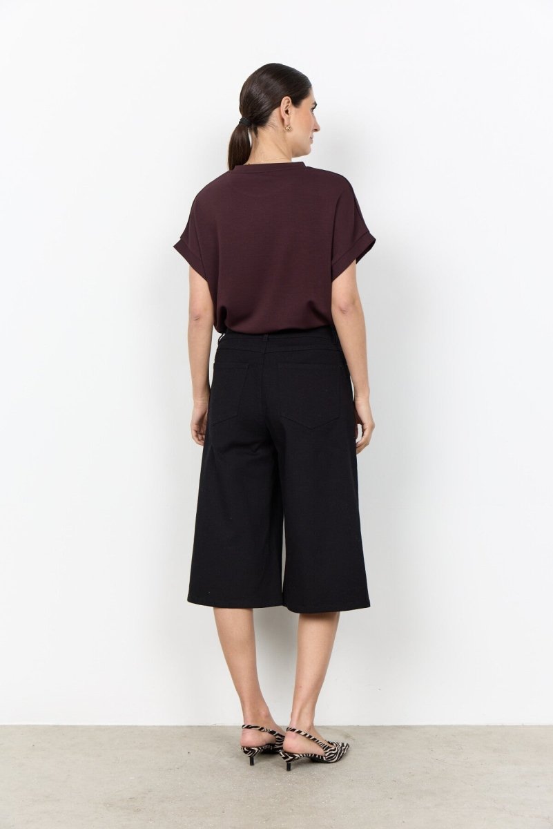 SC-BANU 245 T-shirt Dark plum - RUTHERFORD & Co