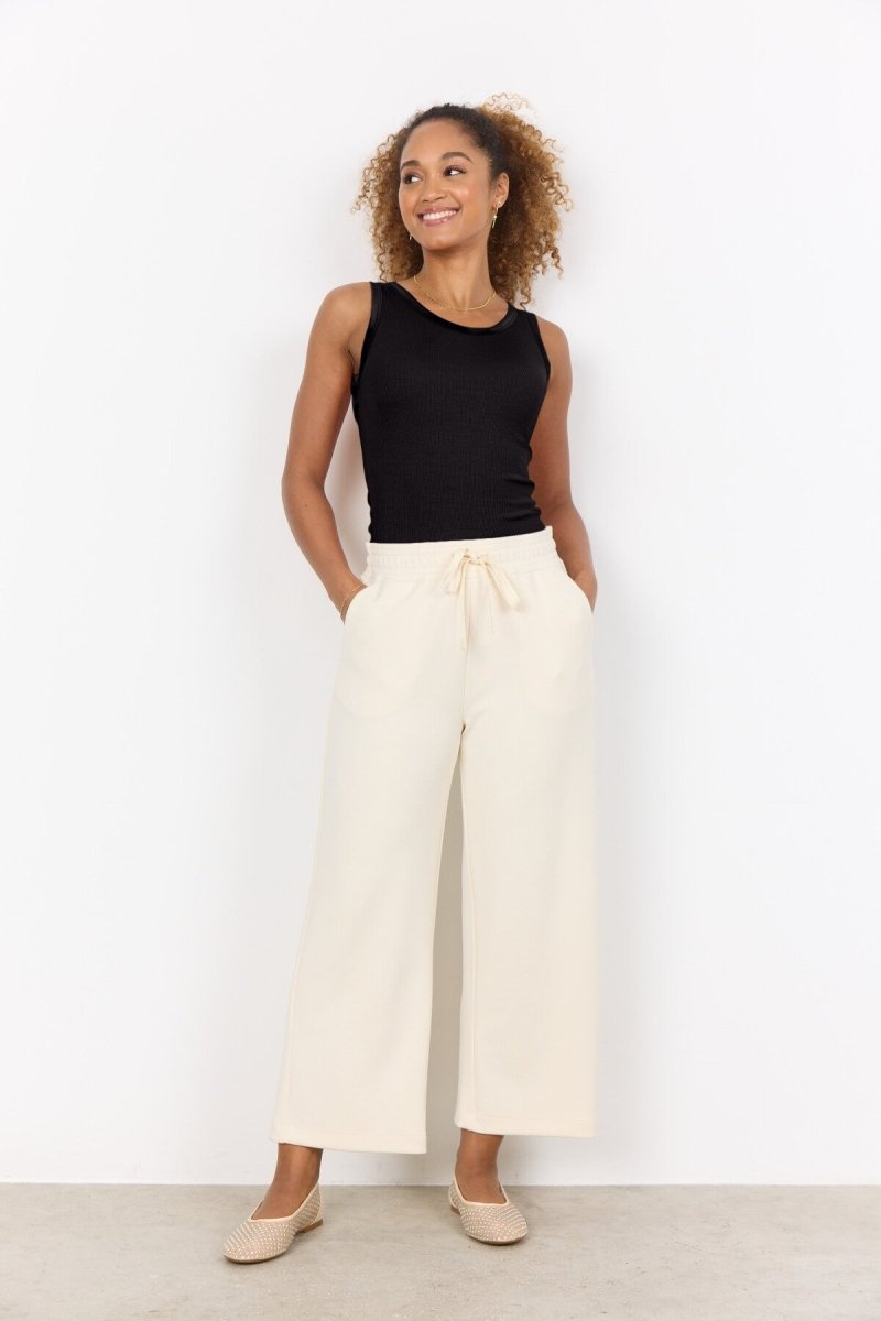 SC - BANU 26 Pants Cream - RUTHERFORD & Co