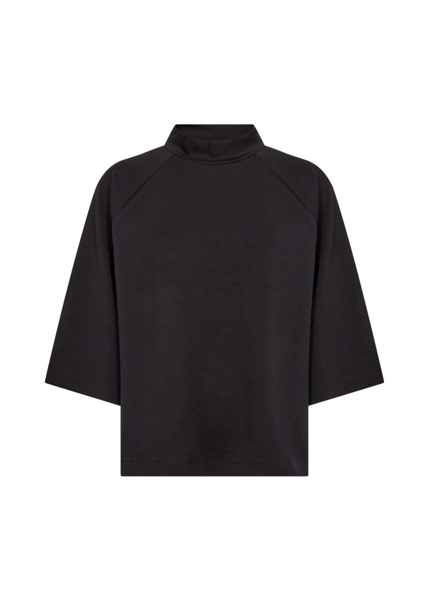SC - BANU 261 BLACK BLOUSE - RUTHERFORD & Co