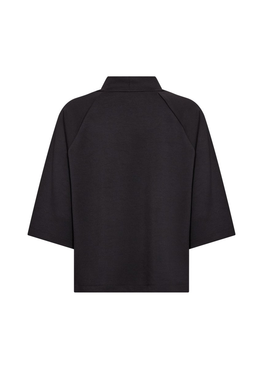 SC - BANU 261 BLACK BLOUSE - RUTHERFORD & Co