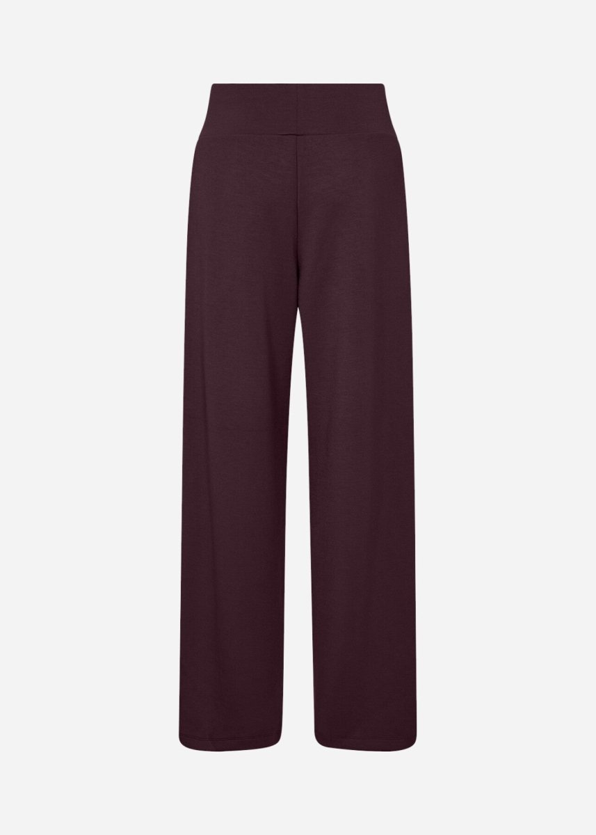 SC-BANU 279 Pants Dark plum - RUTHERFORD & Co