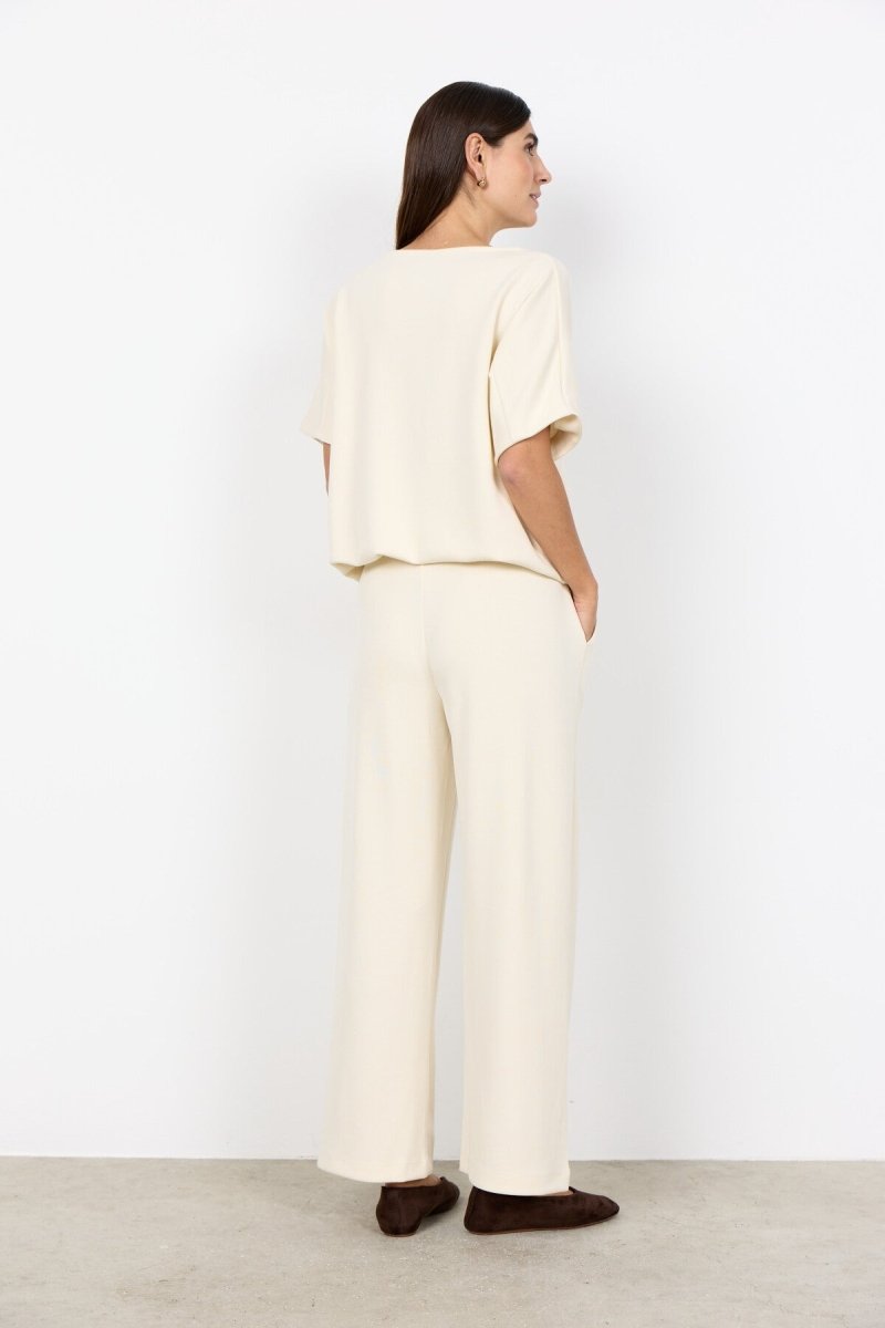 SC-BANU 315 T-shirt Cream - RUTHERFORD & Co