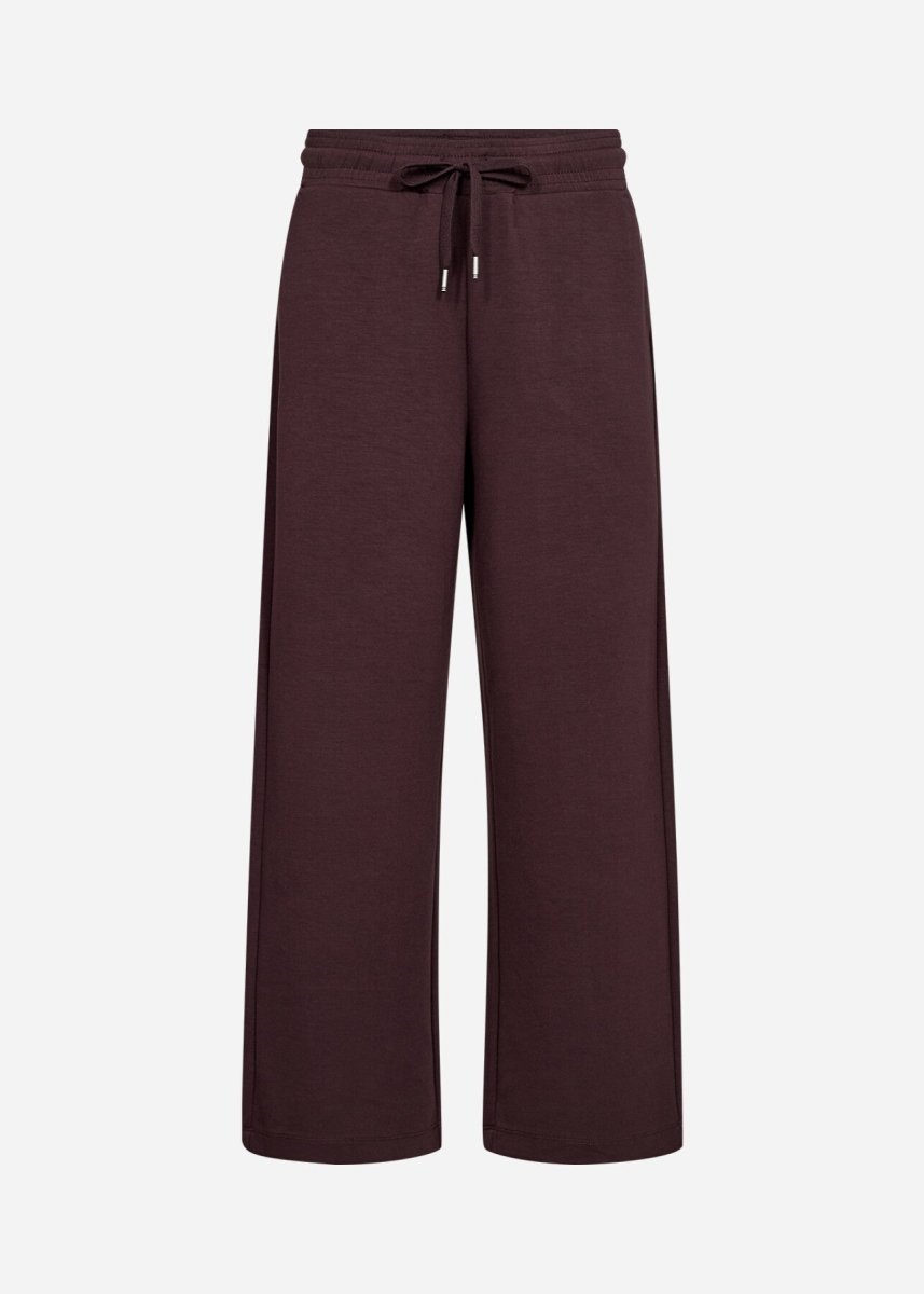 SC-BANU 33 Pants Dark plum - RUTHERFORD & Co