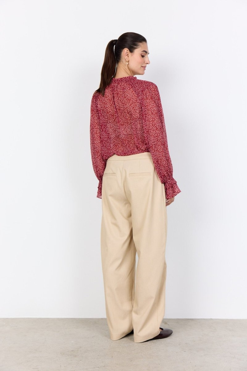 SC - BEBBIE 2 Shirt Ruby Red - RUTHERFORD & Co