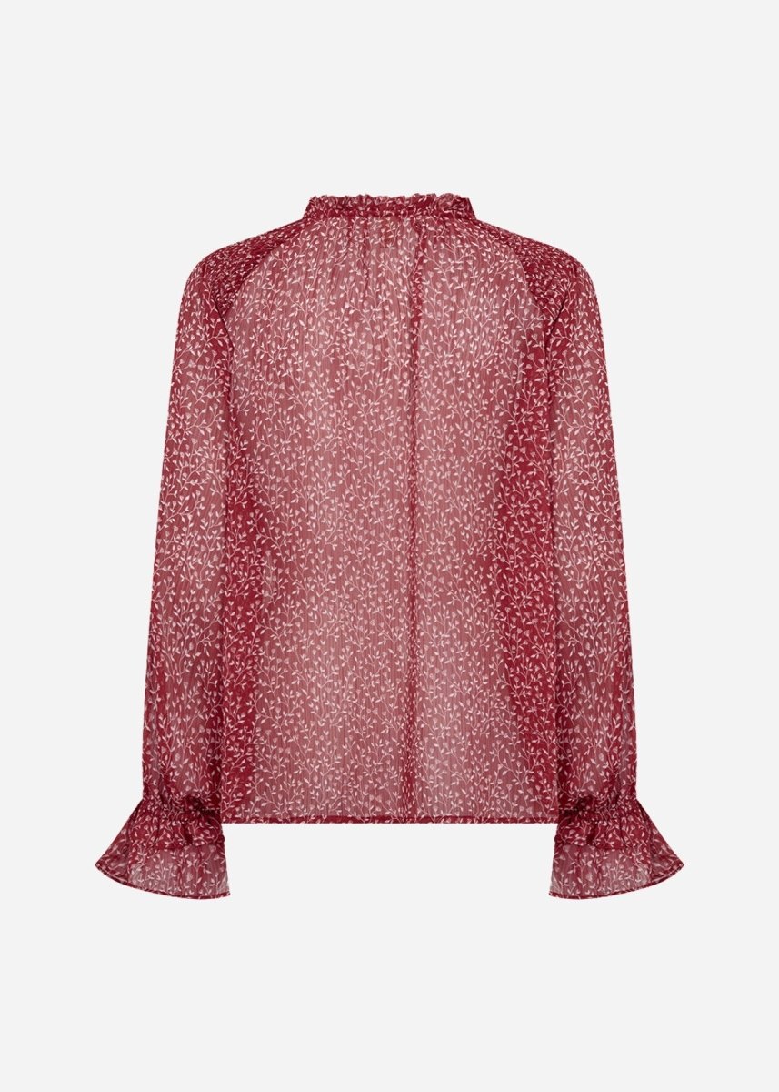 SC - BEBBIE 2 Shirt Ruby Red - RUTHERFORD & Co