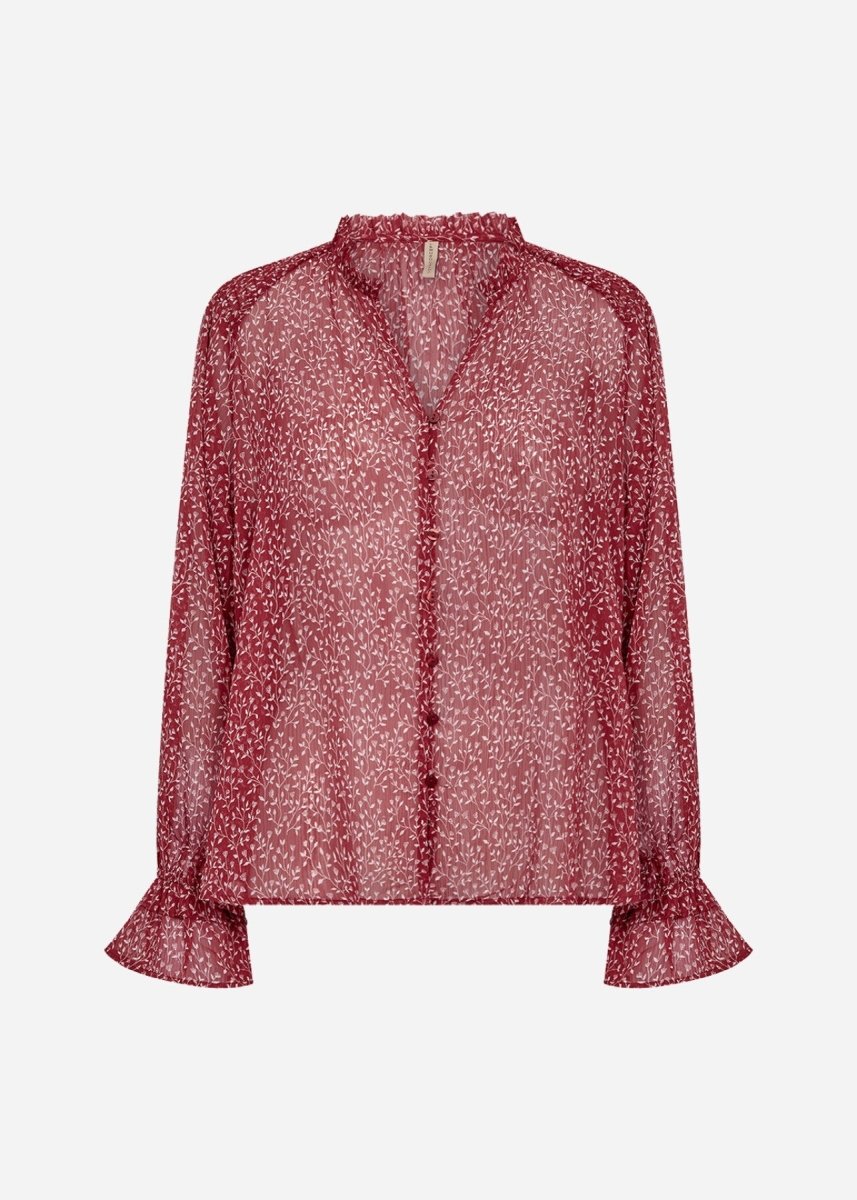 SC - BEBBIE 2 Shirt Ruby Red - RUTHERFORD & Co