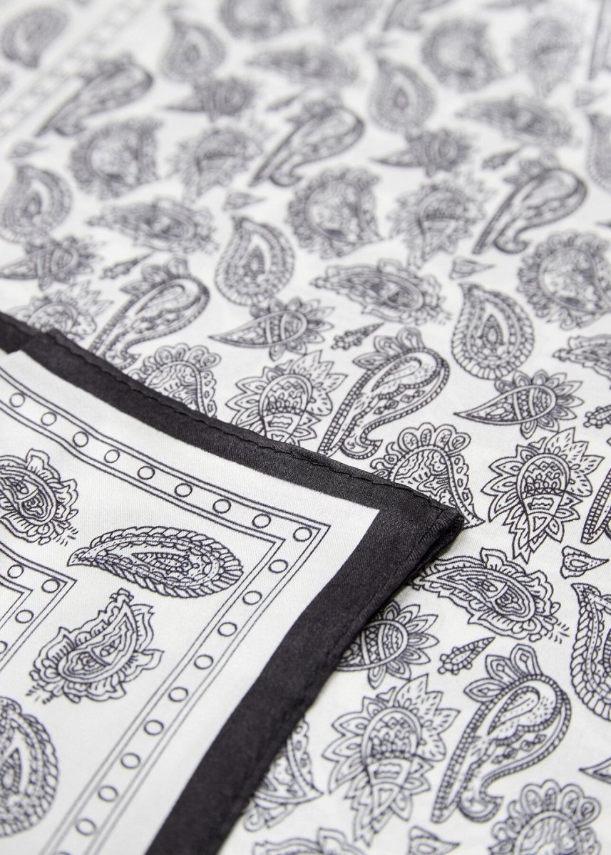 SC - BELLO 1 Scarf Black - RUTHERFORD & Co