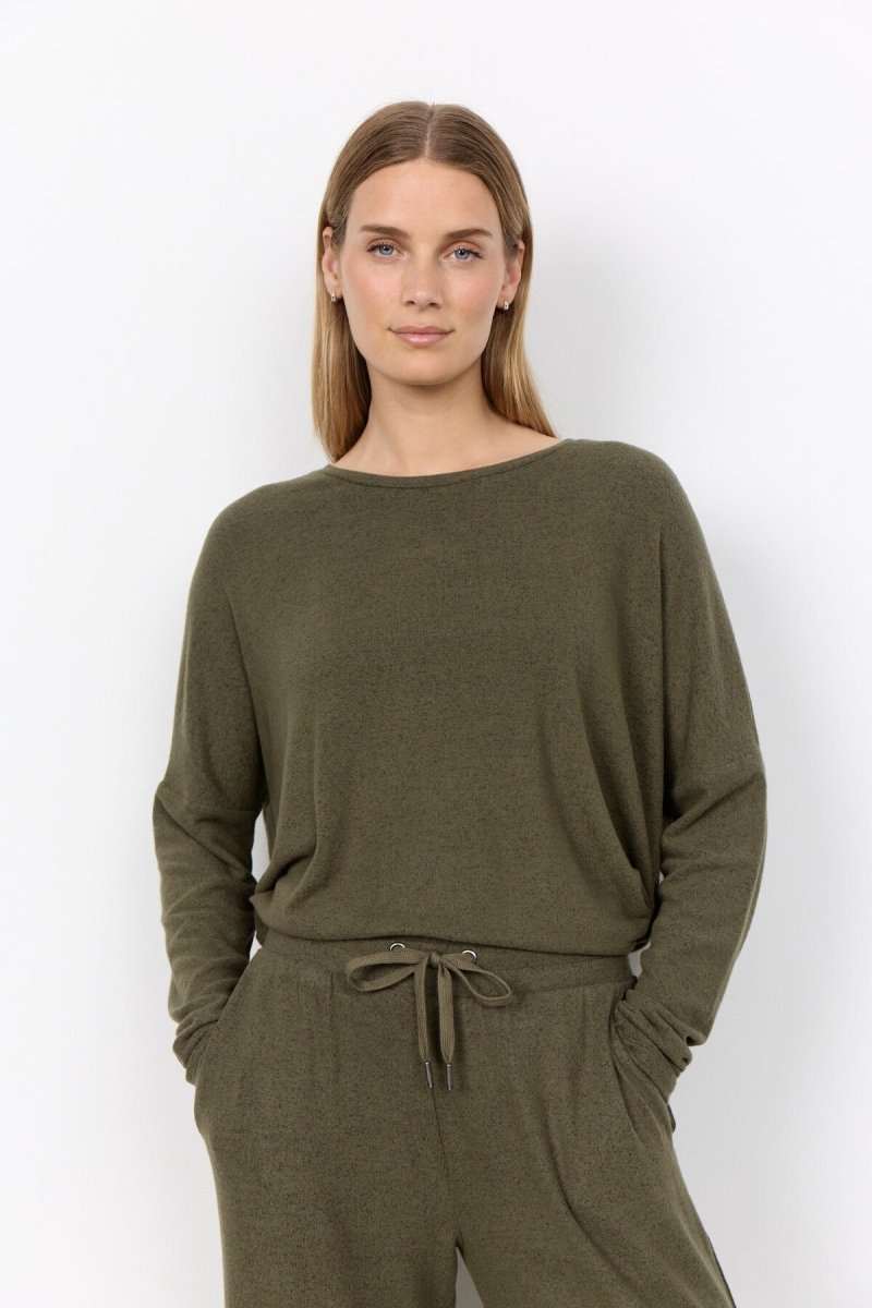 SC-BIARA 1 Blouse Dark green - RUTHERFORD & Co