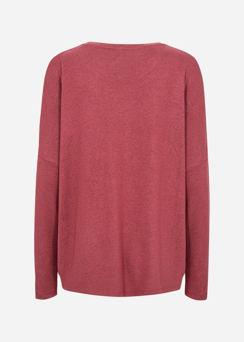 SC - BIARA 1 Blouse Ruby Red - RUTHERFORD & Co