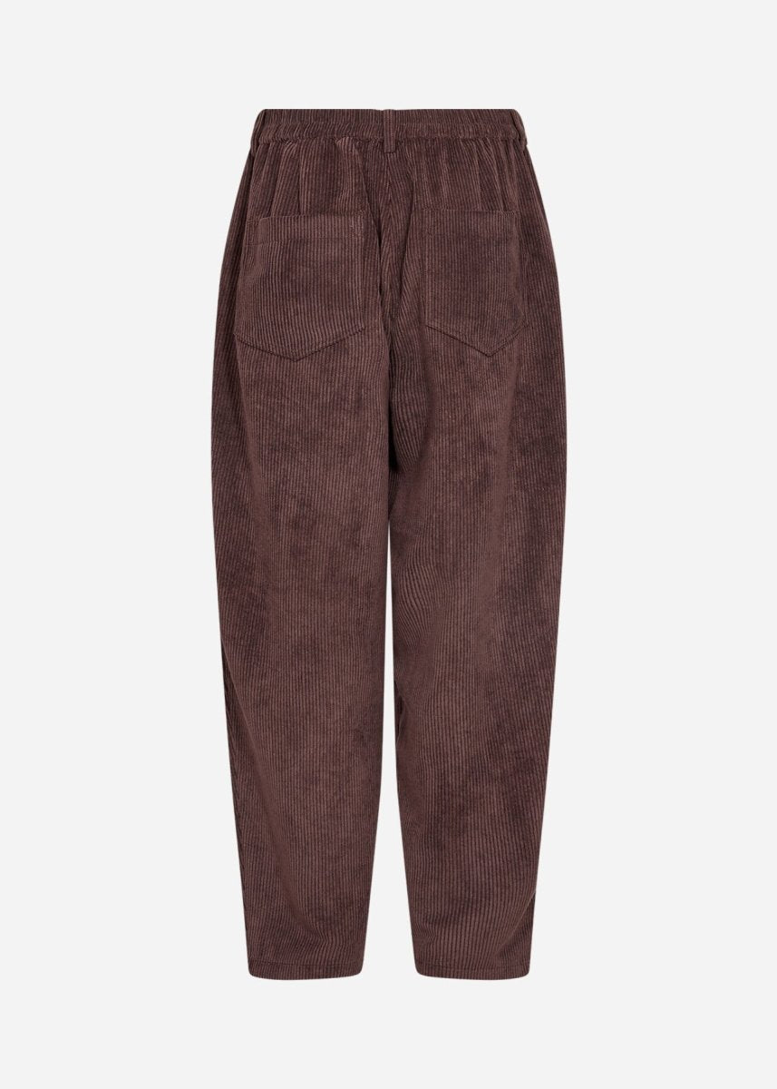 SC-BINDI 20-C Pants Dark plum - RUTHERFORD & Co