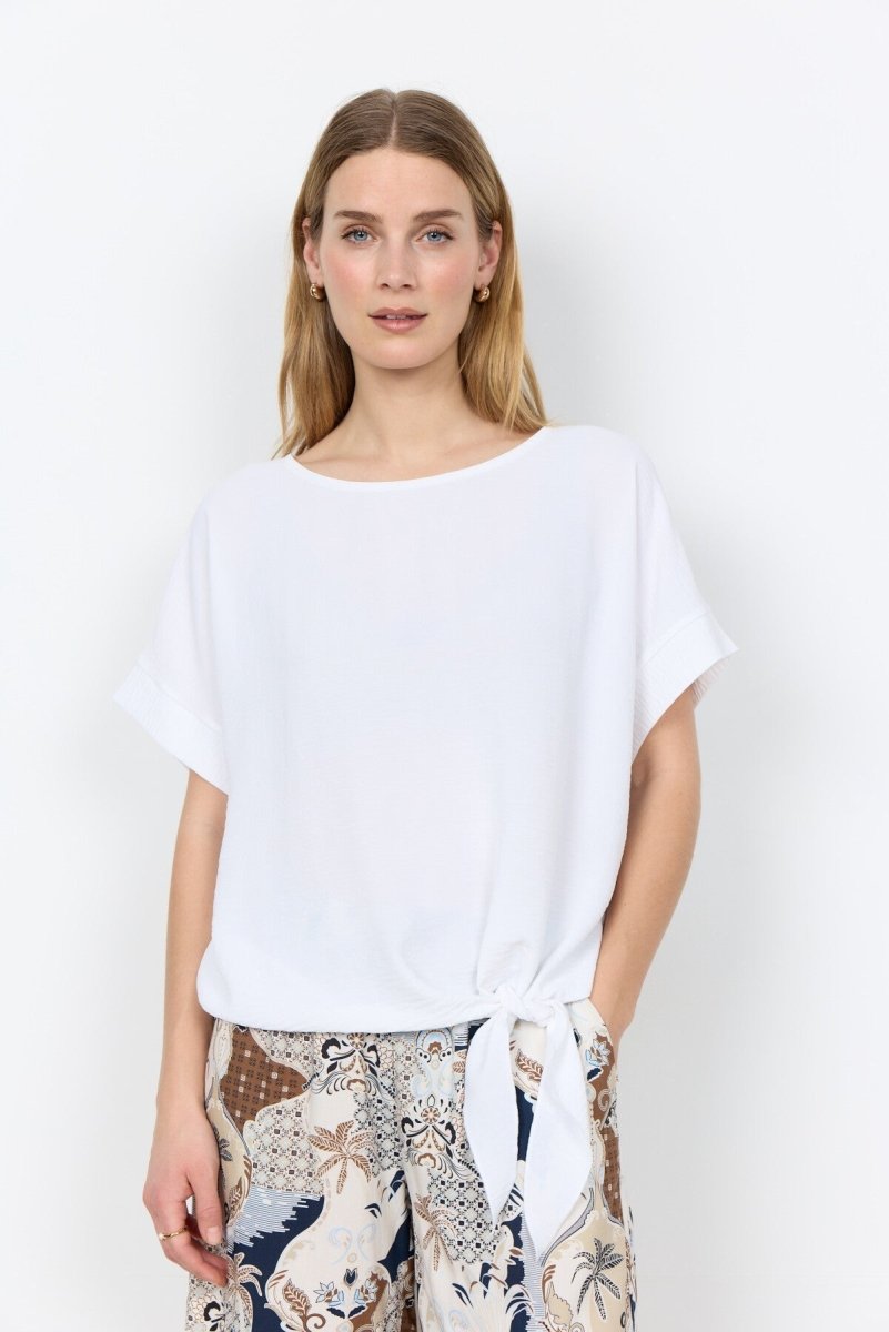 SC - CATH 7 Blouse White - RUTHERFORD & Co