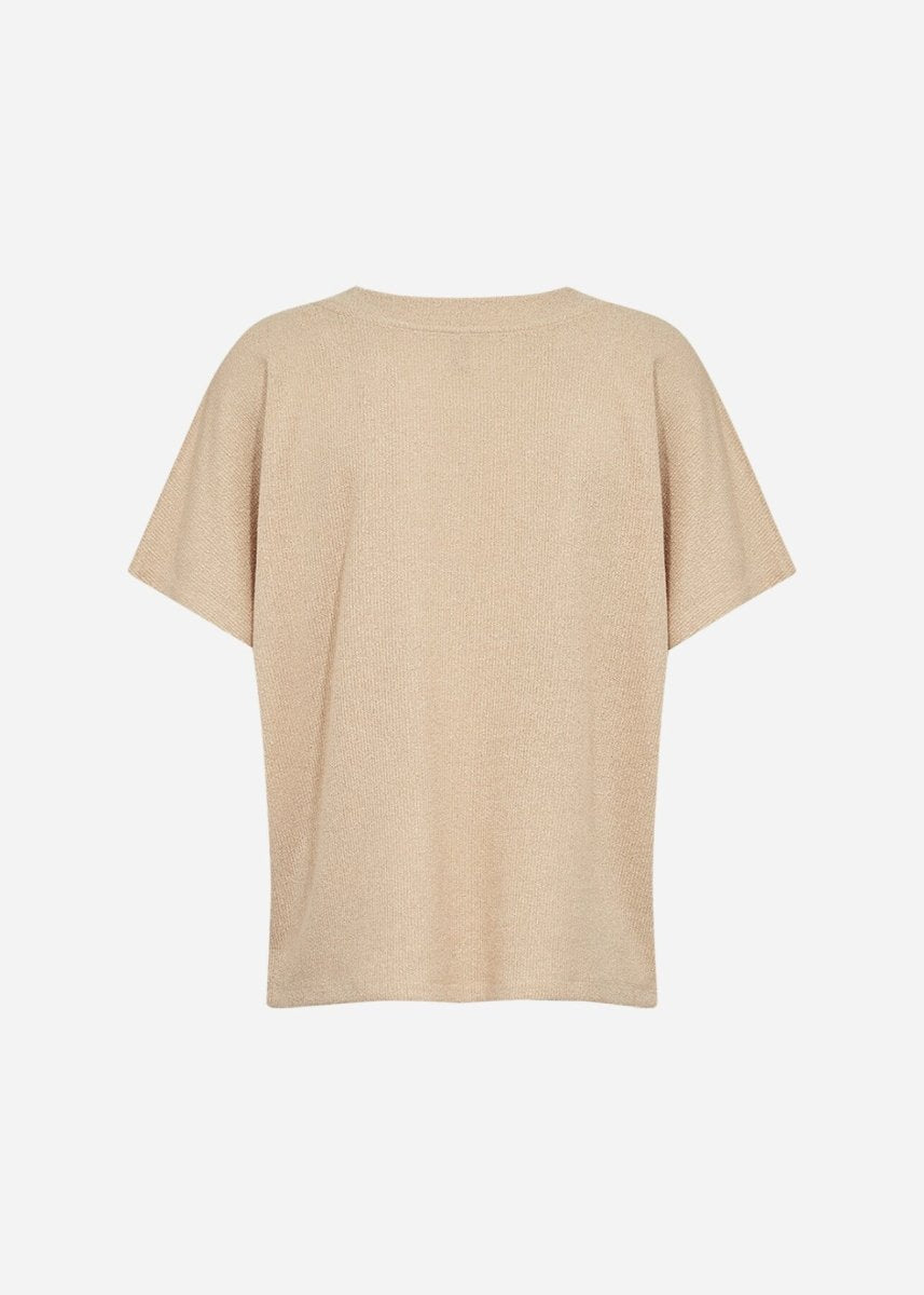 SC - DELIA 1 T-shirt Sand - RUTHERFORD & Co