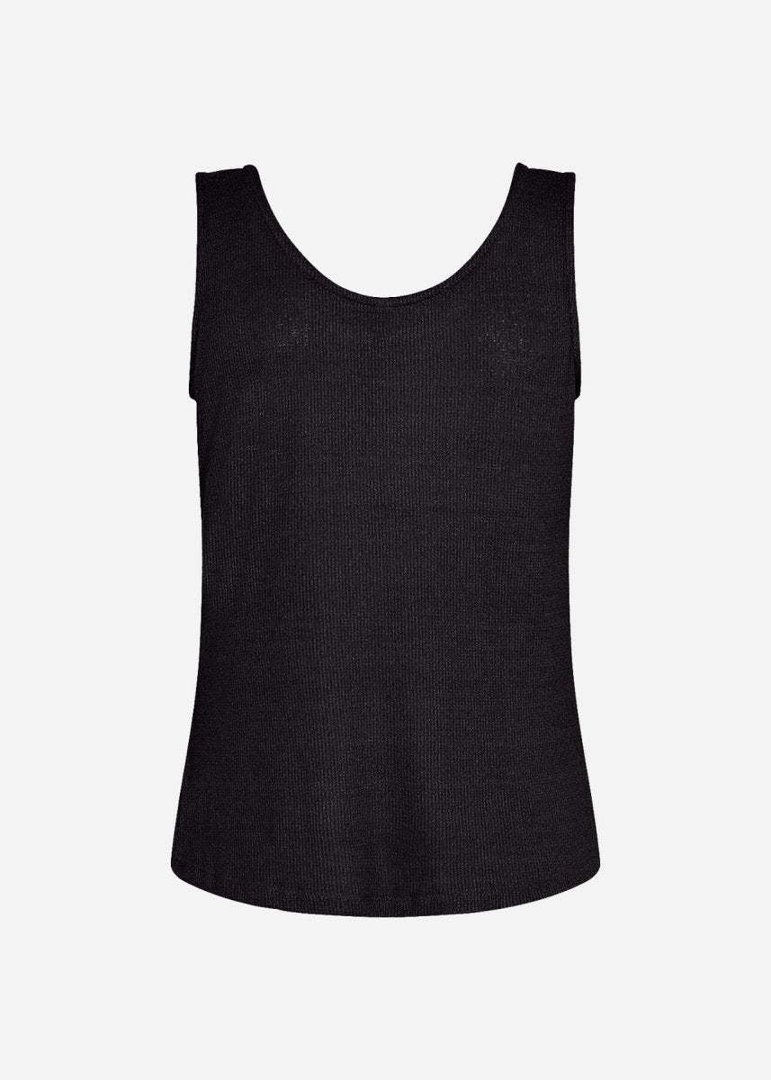 SC - DELIA 3 Top Black - RUTHERFORD & Co