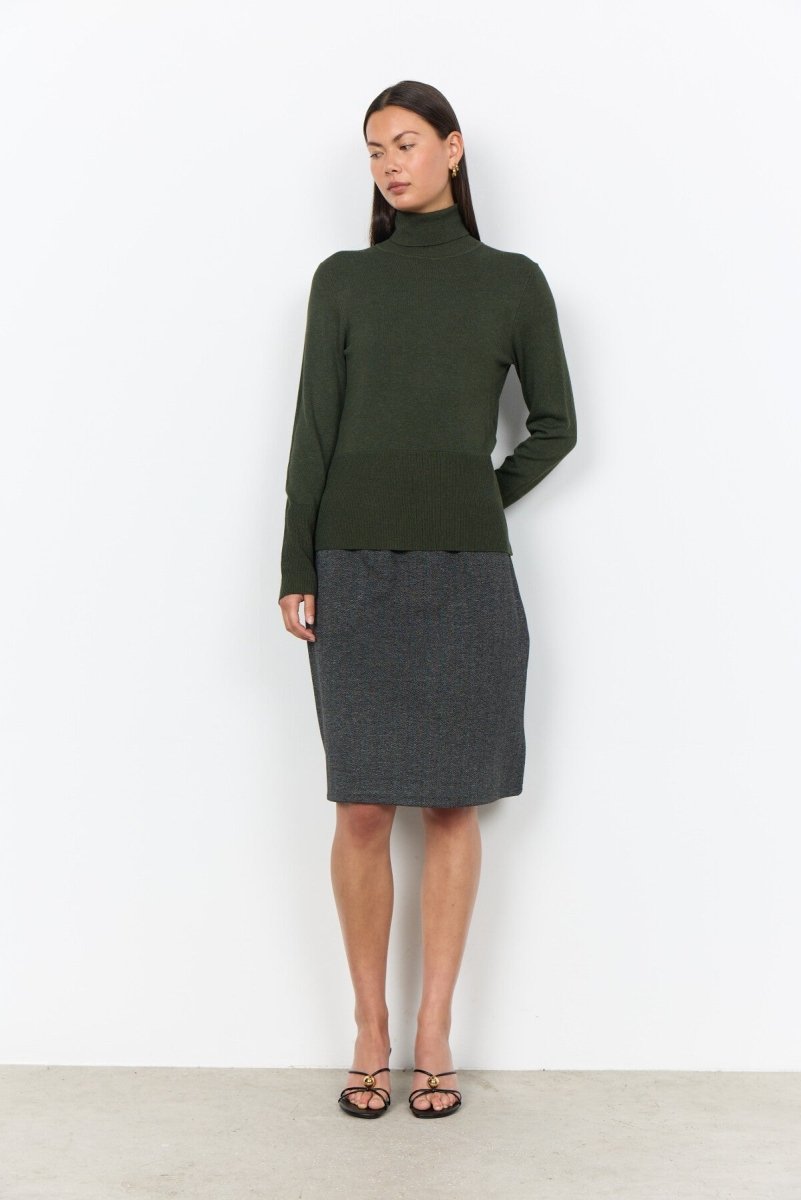 SC-DOLLIE 145 Pullover Dark green - RUTHERFORD & Co