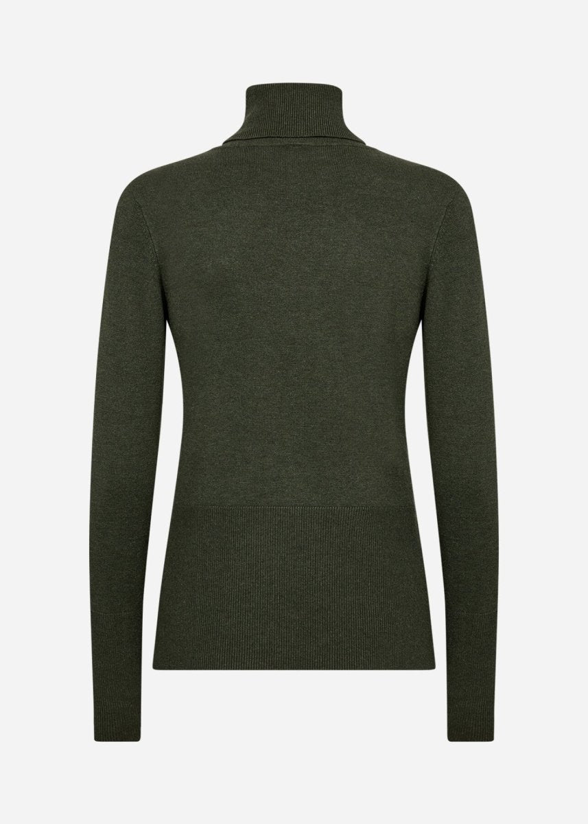 SC-DOLLIE 145 Pullover Dark green - RUTHERFORD & Co