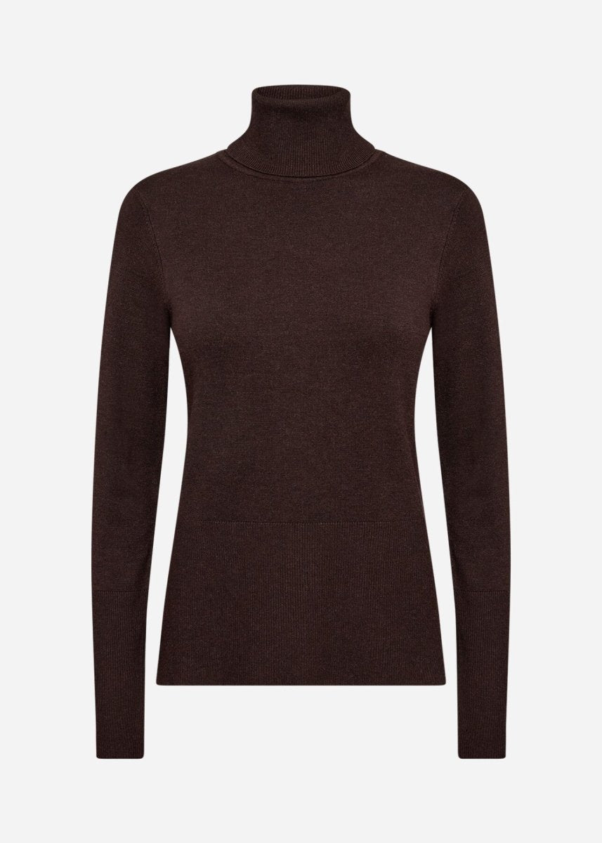 SC-DOLLIE 145 Pullover Dark plum - RUTHERFORD & Co