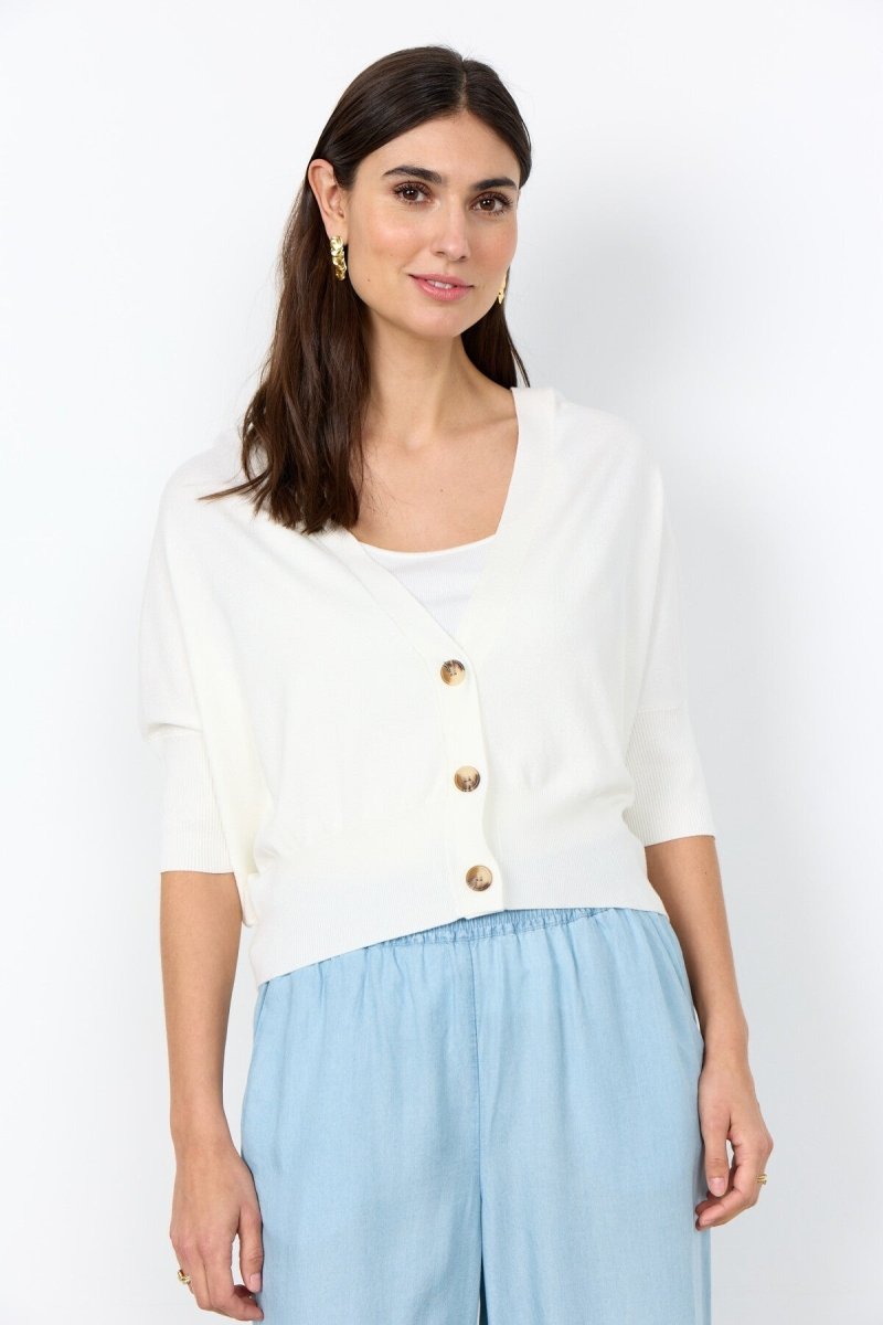 SC - DOLLIE 712 Cardigan Off White - RUTHERFORD & Co