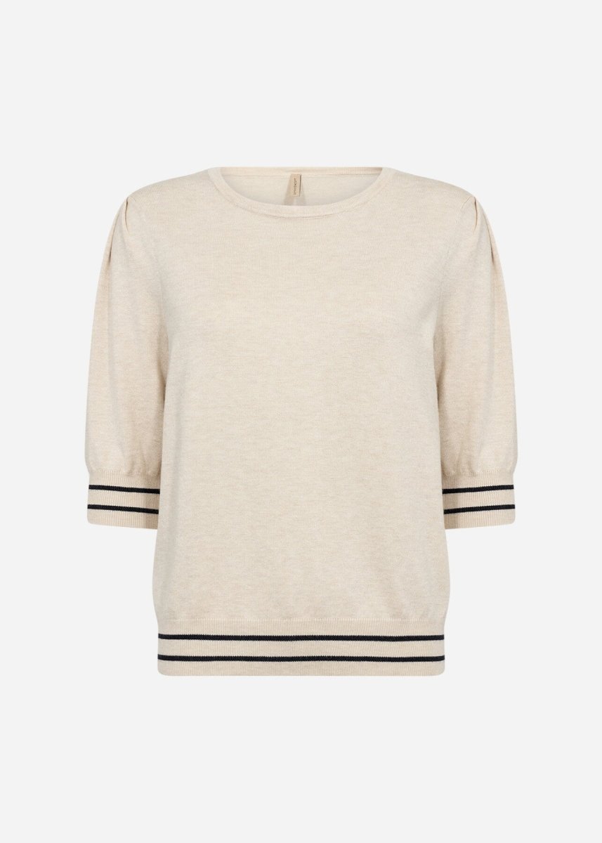 SC - DOLLIE 809 Pullover Cream Melange Combi - RUTHERFORD & Co