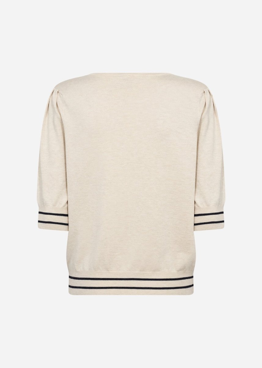 SC - DOLLIE 809 Pullover Cream Melange Combi - RUTHERFORD & Co