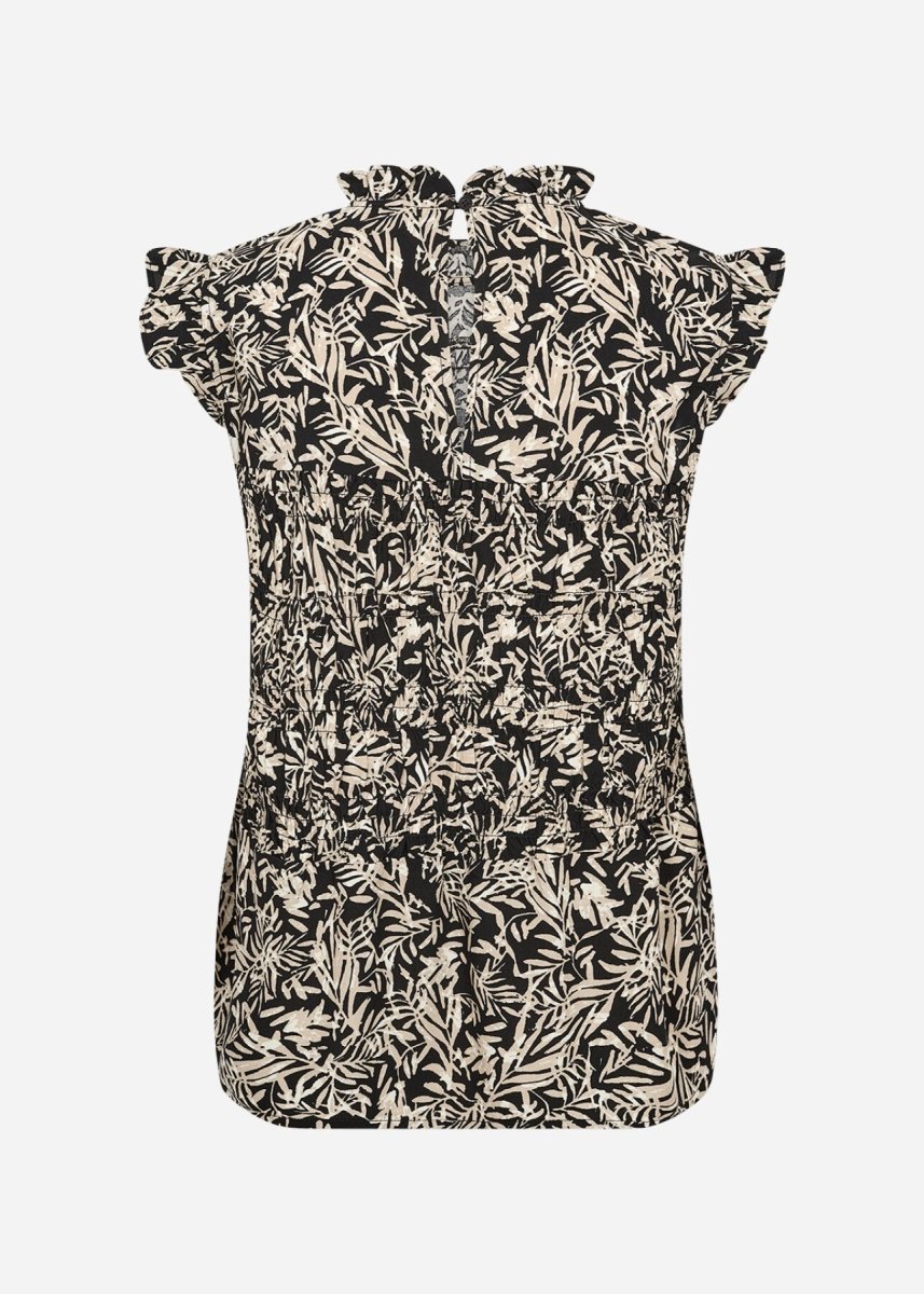 SC - FAYE 1 Top Black - RUTHERFORD & Co