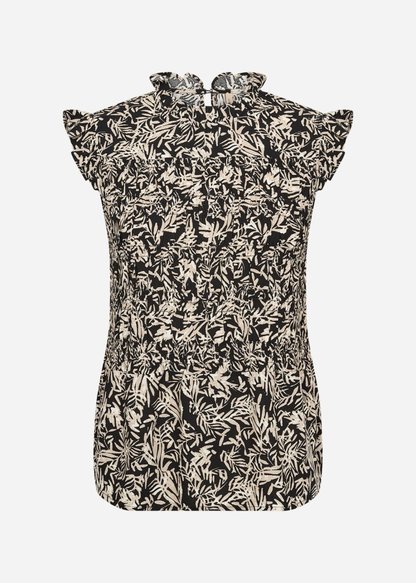 SC - FAYE 1 Top Black - RUTHERFORD & Co