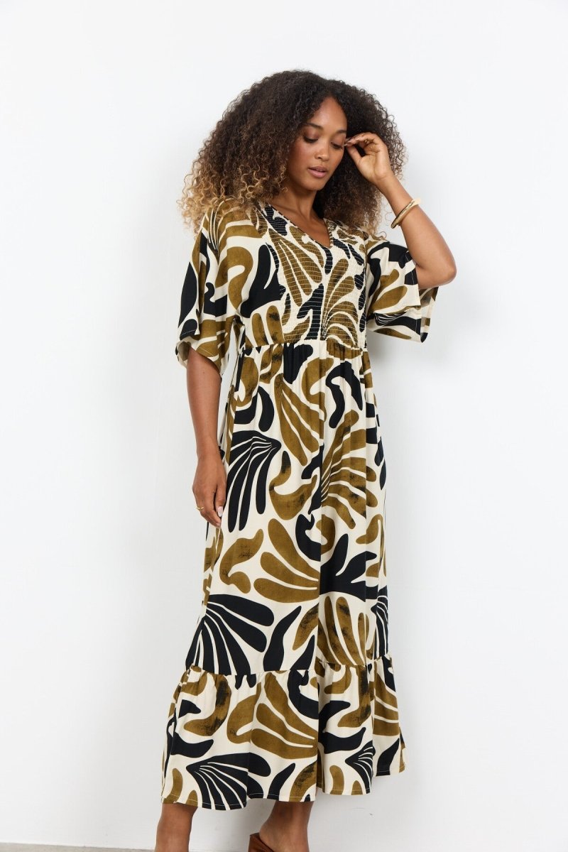 SC-FELDI 4 Dress Olive - RUTHERFORD & Co