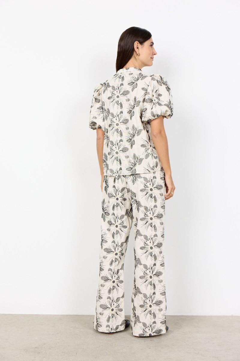 SC-GABRIELE 1 Blouse Cream - RUTHERFORD & Co