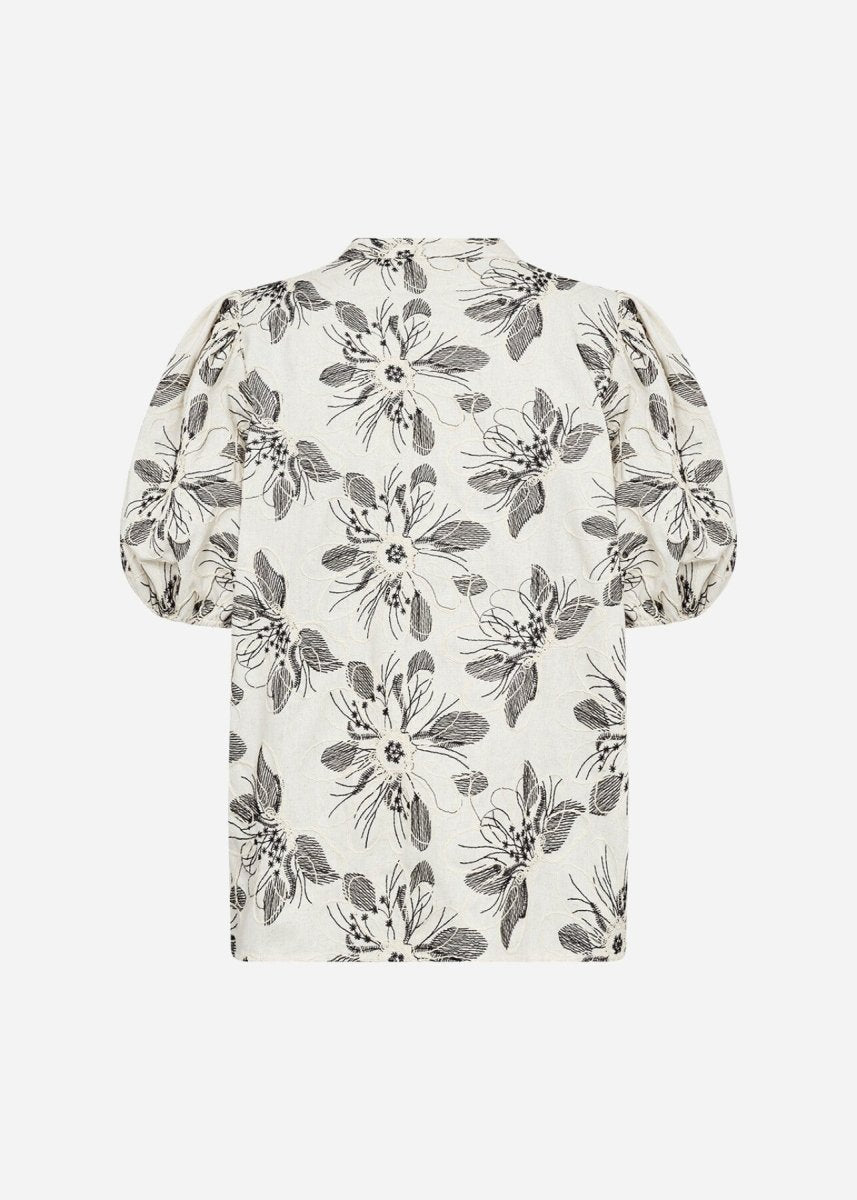 SC-GABRIELE 1 Blouse Cream - RUTHERFORD & Co