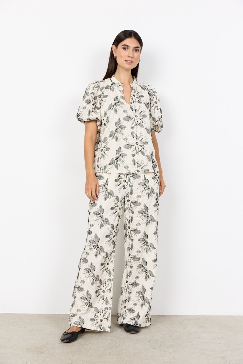 SC-GABRIELE 1 Blouse Cream - RUTHERFORD & Co