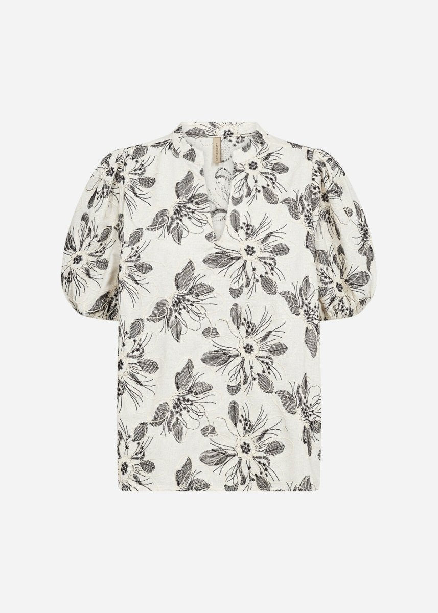 SC-GABRIELE 1 Blouse Cream - RUTHERFORD & Co