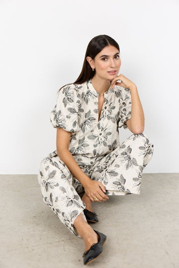 SC-GABRIELE 1 Blouse Cream - RUTHERFORD & Co
