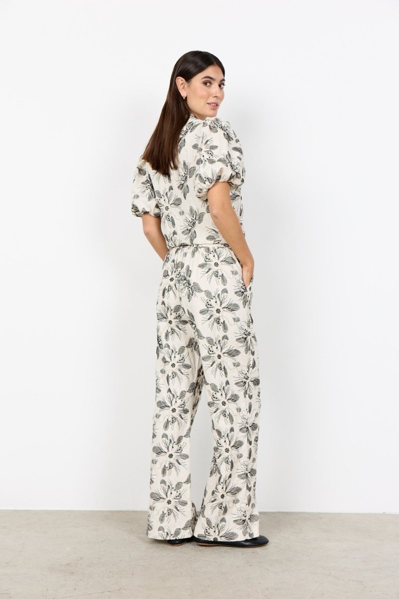 SC-GABRIELE 2-C Pants Cream - RUTHERFORD & Co