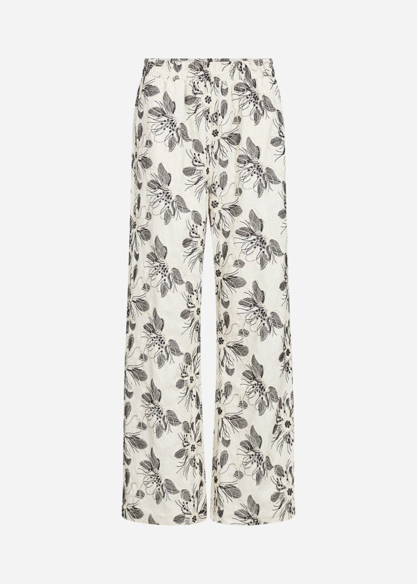 SC-GABRIELE 2-C Pants Cream - RUTHERFORD & Co