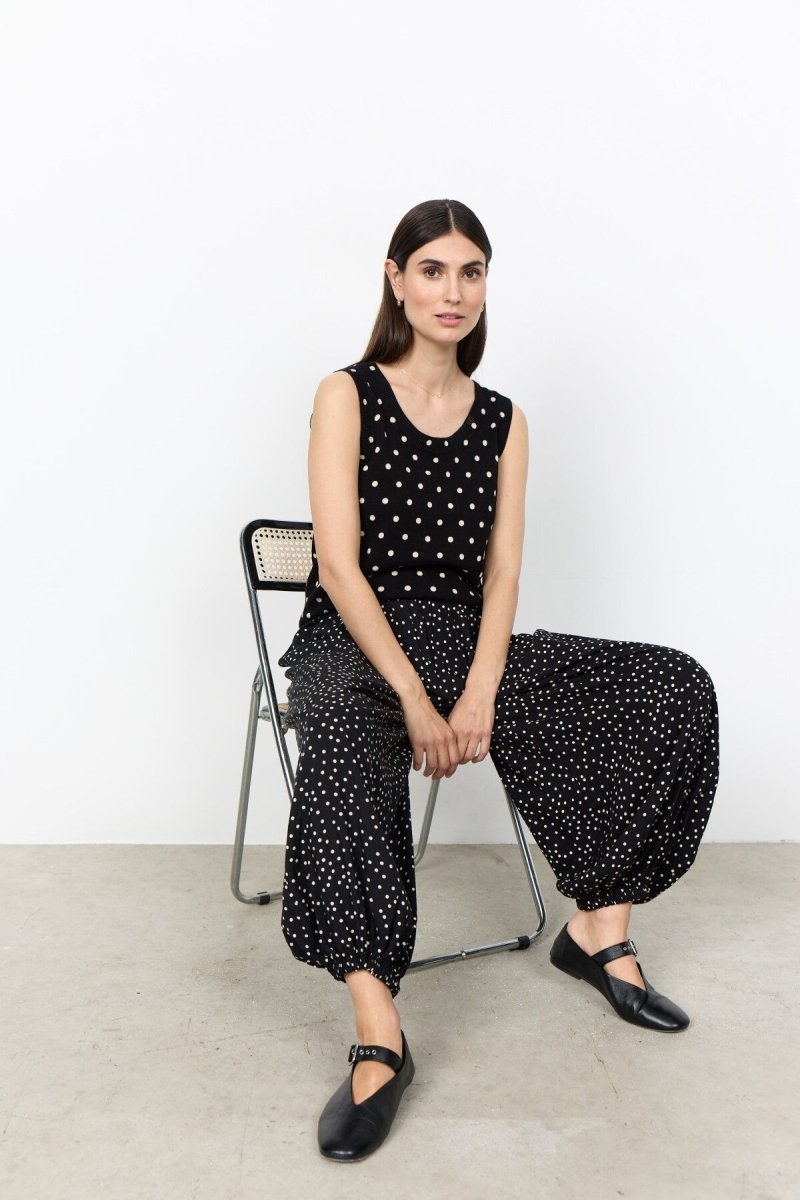 SC-GILDA 4-C Pants Black - RUTHERFORD & Co