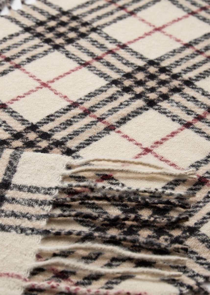 SC-GIRMINE 1 Scarf Cream - RUTHERFORD & Co